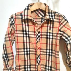 Burberry toddler shirt size S